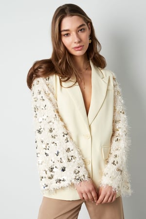 Blazer fluffy sparkle h5 Picture3